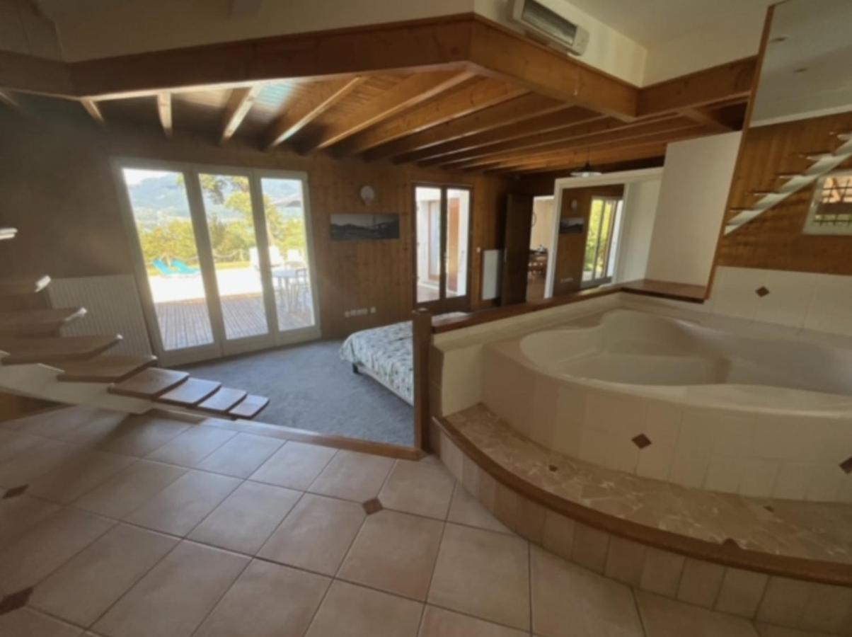 Villa Avec Piscine, Vue Lac Et Montagne Sévrier Buitenkant foto